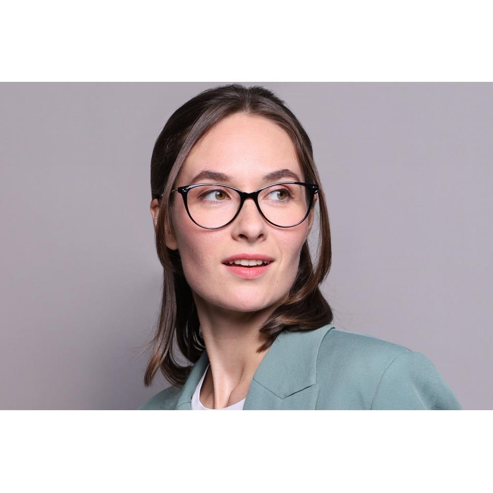 Full Rim Cat Eye Black Smartbuy Collection Mott Street Jsv 011 002 Fashion Women Eyeglasses