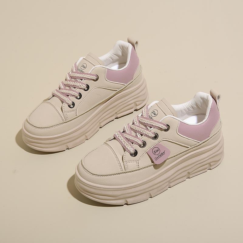 Fashion Synthetic Leather Perforated Woman Boots Black Nursing Imported Sports Shoes Blue Sneakers Genuine Brand Sapatenis Tenise