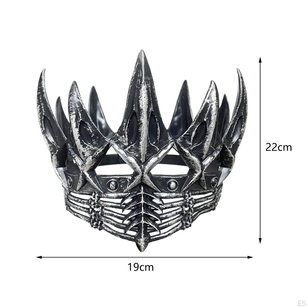 Crown Gothic Tiaras ,Crown for Women, Queen Wedding Tiara Costume Party Prom