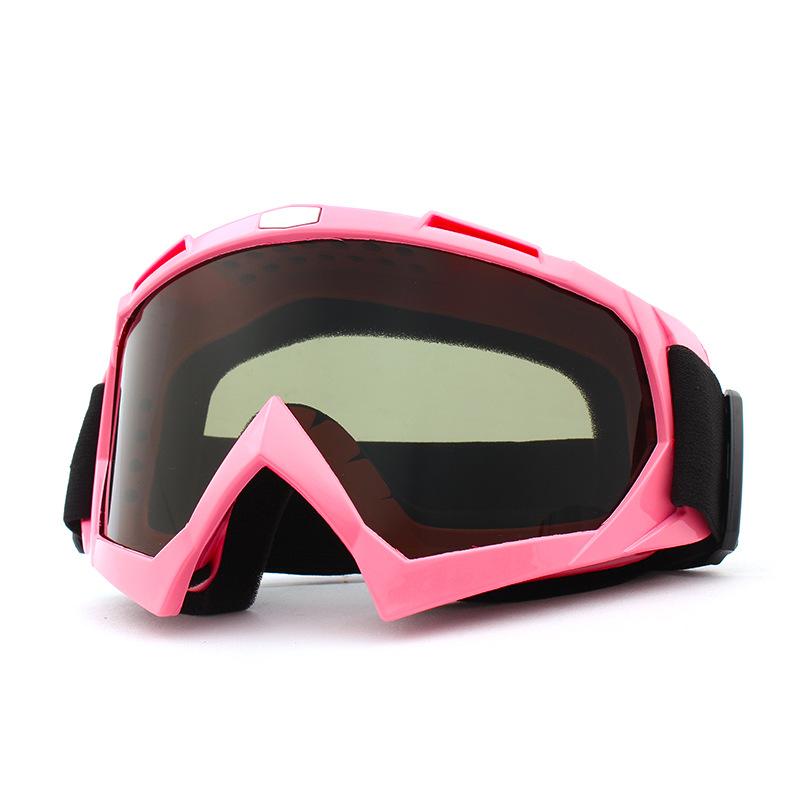 Transparent Skiing Goggles Windproof Motorcycle Goggles Cycling Sunglasses HD Anti-Fog Snow Goggle Outdoor Sports Ski Glasses