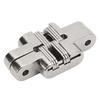 2pcs Easy-Install Hidden Hinge Compact Cross Hinge Durable Concealed Hinge  Secret Bathroom Doors