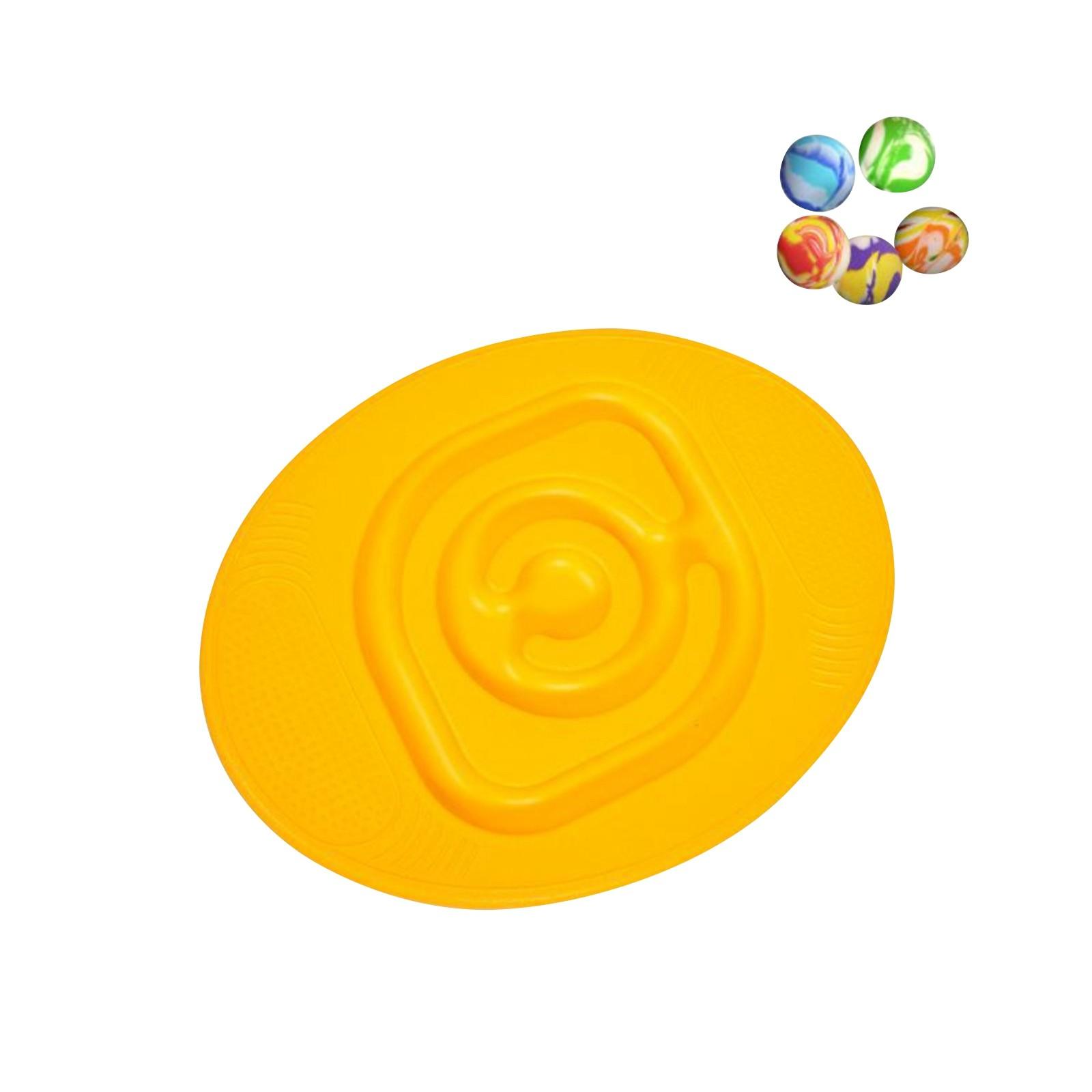 

Детская сенсорная тренировочная балансировочная доска, спортивный балансир, игрушки для улицы One Size жёлтый