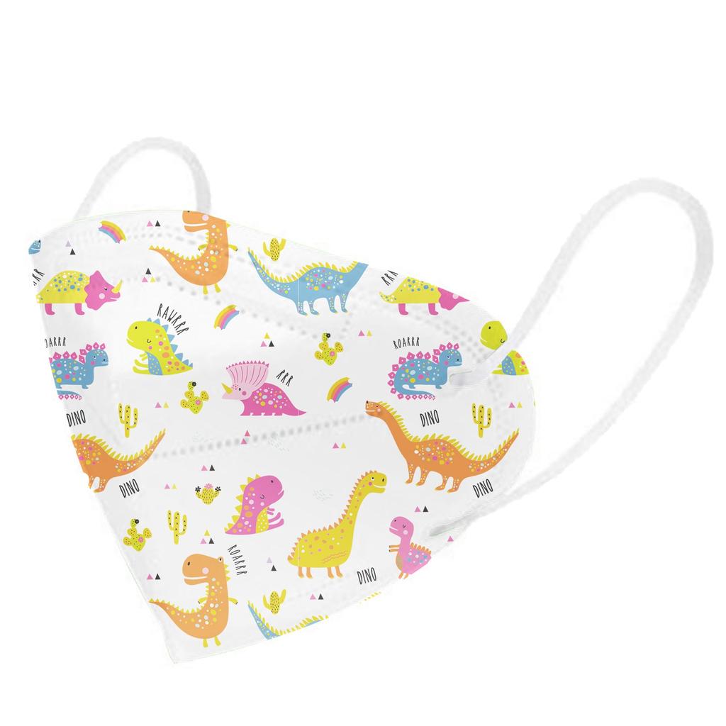 Children'S Printed High-Density Mask  Wind And Mist Pollution  Fi