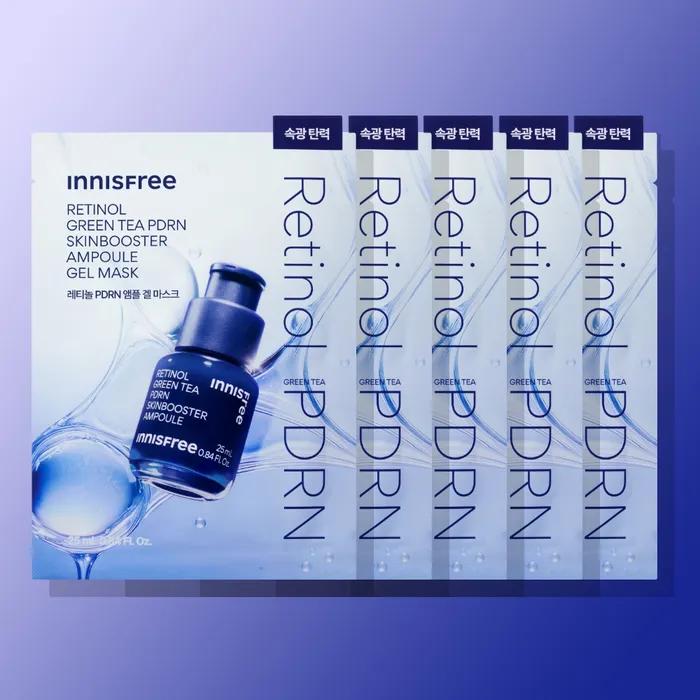 Retinol PDRN Ampoule Gel Mask 5 Sheets