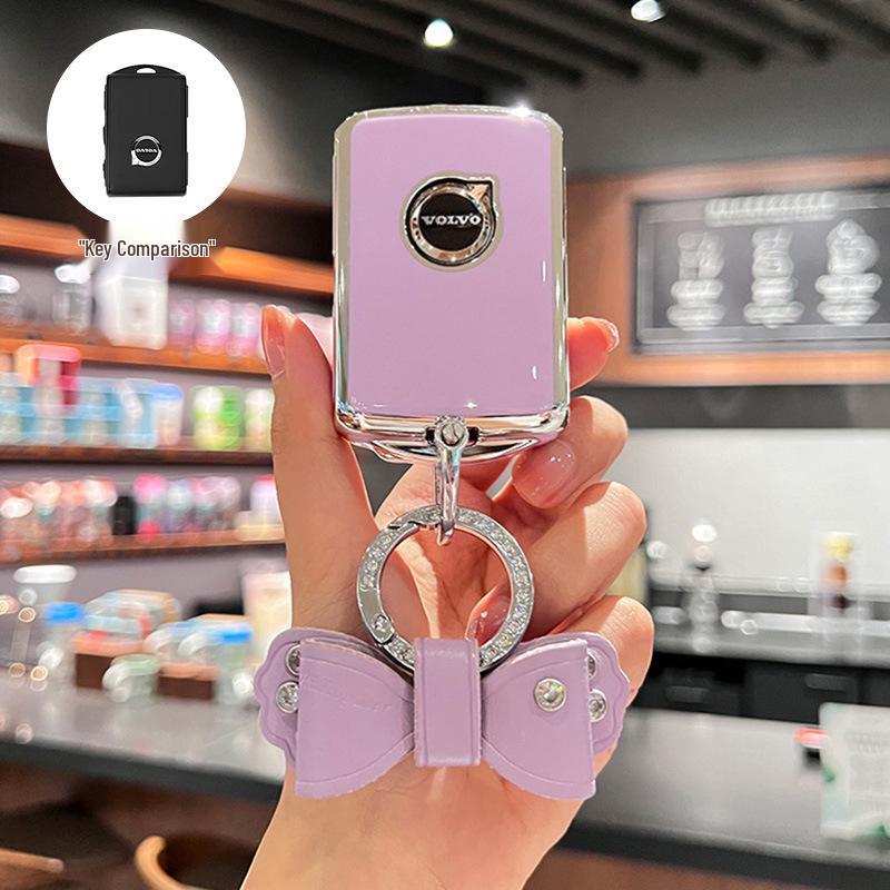 High-End Key Case for Volvo: Compatible with XC60, XC40, S90, S60, XC90, V60, V90