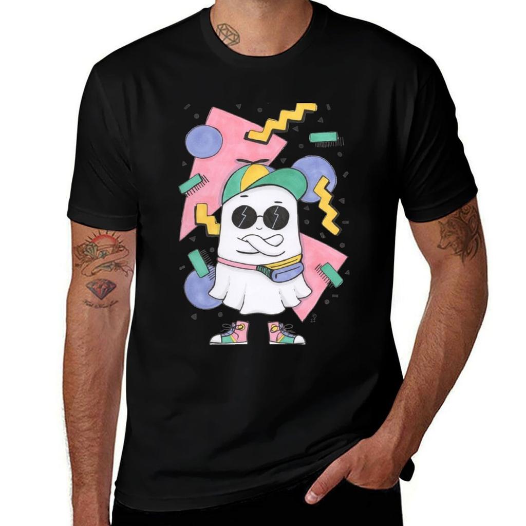 Rad Ghostie Tshirt Antiwrinkle Short Sleeve Tshirt