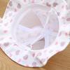 Summer Outdoor Baby Bucket Hat Embroidery Flower Bow Fisherman Sun Hats For Infant Girls Princess Breathable Beach Cap