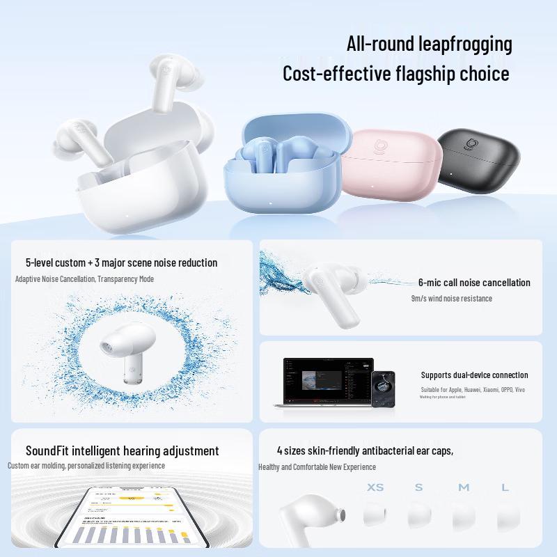 Baseus M4s TWS Noise-Cancelling Earbuds