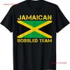 Jamaican Bobsled Team T Shirt Jamaica Flag Bob Sled Vintage Stylish Designer Clothes Stretched Fashion Breathable Soft