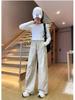 Girls' Korean Style Streetwear Cargo Pants - Spring/Autumn 2025 for Middle School
