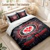 Custom Name Bedding Set 3 PiecesEintracht Frankfurt Print Duvet Cover + 2 Pillowcases Soft Bed Decor
