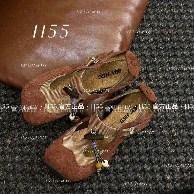 

Cowhide version~ Thick sole inner height increase retro casual square head shoes women s one-pedal shallow mouth Mary Jane sandals German training sh 35 темно-коричневого