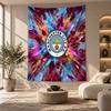 Decorative Tapestry,Manchester City Printed Wall Art, Lightweight Wall Hanging For Bedroom Background