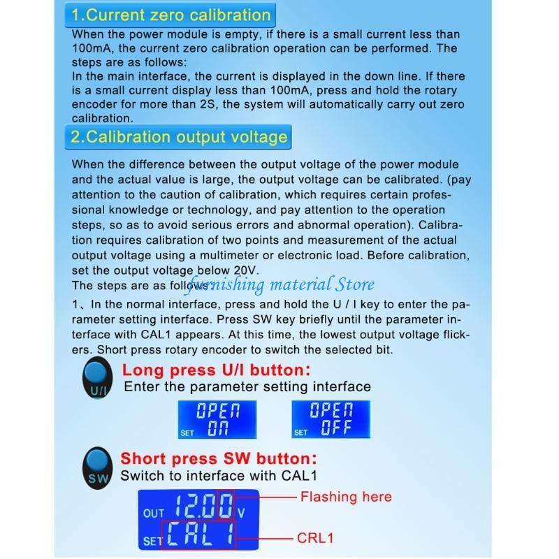 Y5GD ZK-5KX Adjustable for DC Power Supply Step-down Power Module with LCD Displa