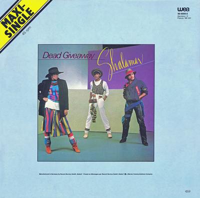 12inch Record SHALAMAR - Dead Giveaway 9669990 Solar 1983 Netherland Dance & Electronica Used