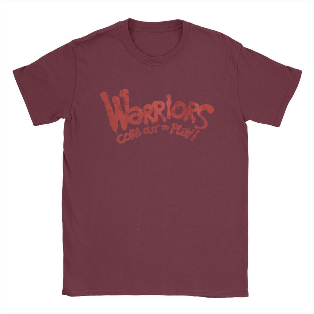 Warriors Come Out To Play Film T-Shirts Herren Reine Baumwolle Hipster T-Shirts Rundhals T-Shirts Kurzarm Tops 4XL 5XL 6XL