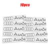Für Audi A1 A2 A3 A4 A5 A6 A7 A8 Q2 Q3 Q4 Q5 Q7 S3 S4 S5 S6 S7 TT RS 3D Metallemblem Auto Dekor Aufkleber Auto Scheibenwischer Aufkleber