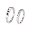 Ferris Wheel Catfish Couple Rings: Women's Non-Fading S925 Sterling Silver, High-End Design