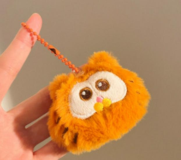 Cartoon Plush Keychains & Girls' Bag Accessories - Small, Versatile Gifts
