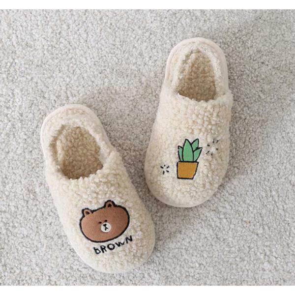 Boys' Line Friends Cloud Band Overshoes Brown
