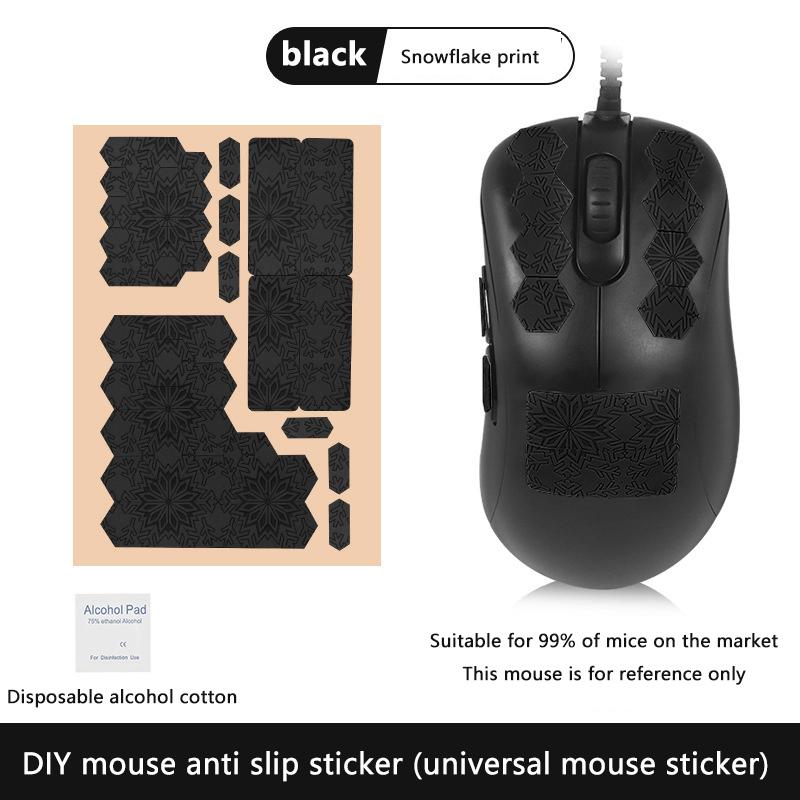 Rutschfestes, schweißabsorbierendes Maus-Griffband, Skate-Aufkleber, Mäuse, Anti-Rutsch-Aufkleber für universelle kabellose Gaming-Maus für E-Sport-Gamer