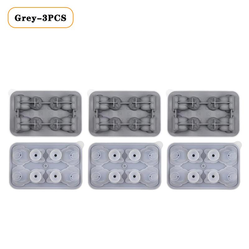 1/3/5PCS Cat Shape Silicone Ice Cube Tray Animal Ice Mold Kitten Ice Maker for Flexible Ice Tray for Whiskey Cocktail Water
