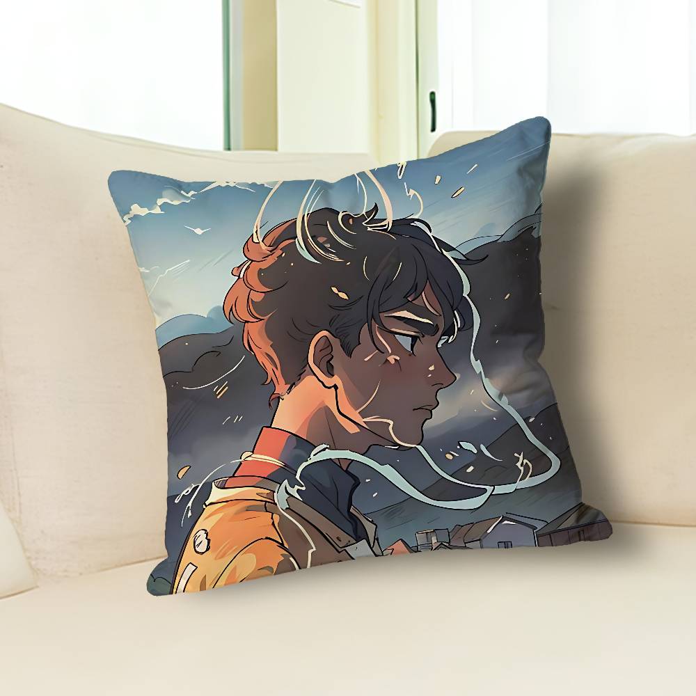 The F-Foxhole C-Court Book Pillow Cases for Bedroom Living Room Sofa Home Decor Polyester Cushion Cover with Zipper
