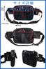 ALL BEFORE Multifunctional Waist Nurse Waist Horizontal Double 18 Stationery and Small Items For Office and Customer Belt Black [CARRY ONE] Pouch,