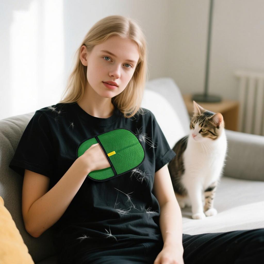 Double Sided Grooming Glove, Grooming Glove For Pet, Pet Grooming Gloves, Versatile Grooming Gloves, Pet Brush Glove For Dogs And Cats