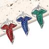 Exquisite Alloy Enamel Leaf Brooch - Versatile Jewelry for Ladies' Suits and Cardigans