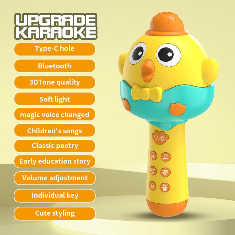 Kinder Mikrofon mit Lautsprecher Karaoke Spielzeug Kinder Singmaschine Kinder Mikrofon mit Bluetooth