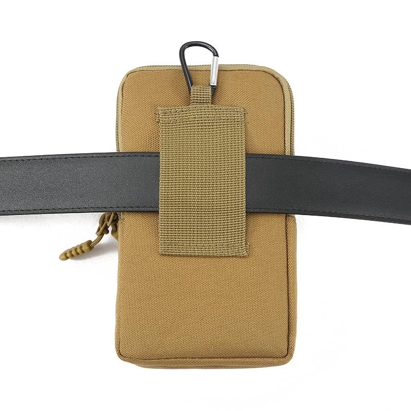 Vertical Waist Bag, Man Belt Pouch Mobile Phone Bags For Men Phone Case Molle Pack, Small Tactical Duty Belt Storage Bag