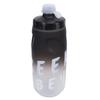 Cycling Water Bottle 650ml PP5 TPE Leak Proof Squeeze Water Bottle with Silicone Dust Cover for