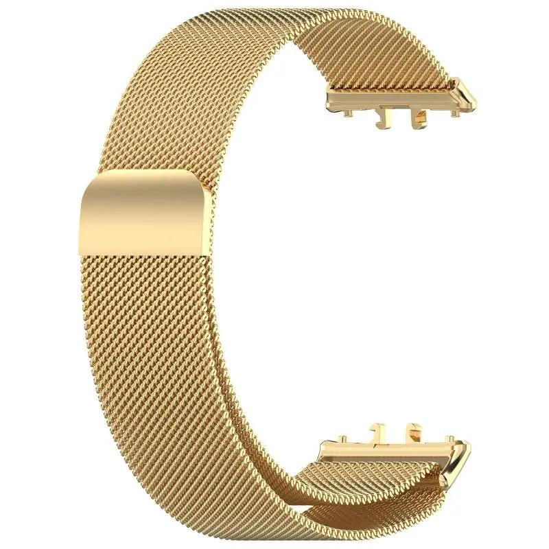 Stainless Steel Strap For Samsung Galaxy Fit 3 Watchband Milanese Loop Magnetic Bracelet Wristband Galaxy Fit3 Accessories