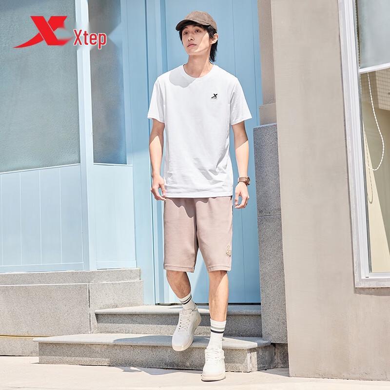 Xtep Unisex Summer Cotton Moisture-Wicking T-shirt