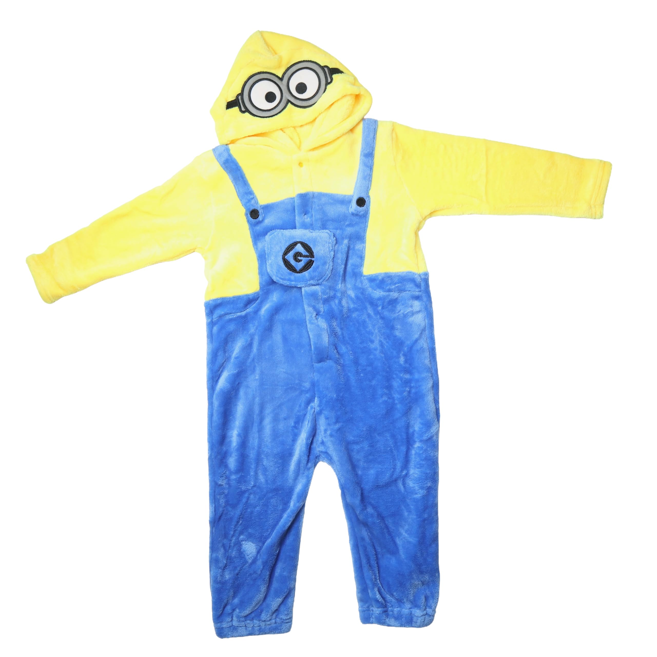 

Minions Hooded Fluffy Fleece Kigurumi 100