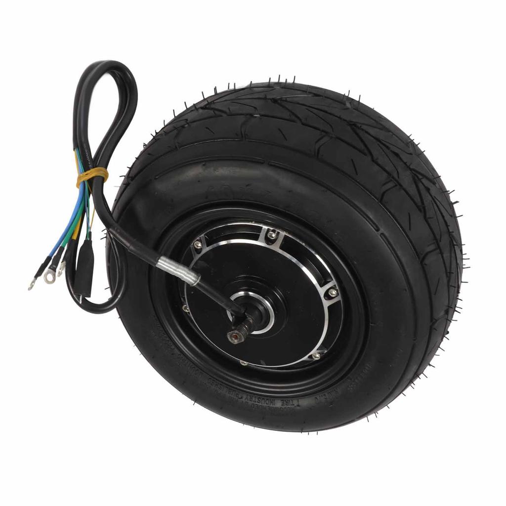 10 Inch 36v‑60V 800‑2000W Wheel Hub Motor High Power Brushless DC Disc Brake Vacuum Tire Hub Motor for Electric