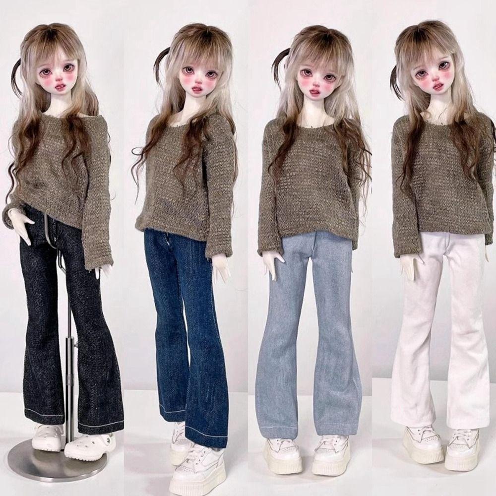 Elegant Tops Trousers Casual Wear Jeans Pants Doll Elegant Sweater for 1/4 BJD 45cm Dolls