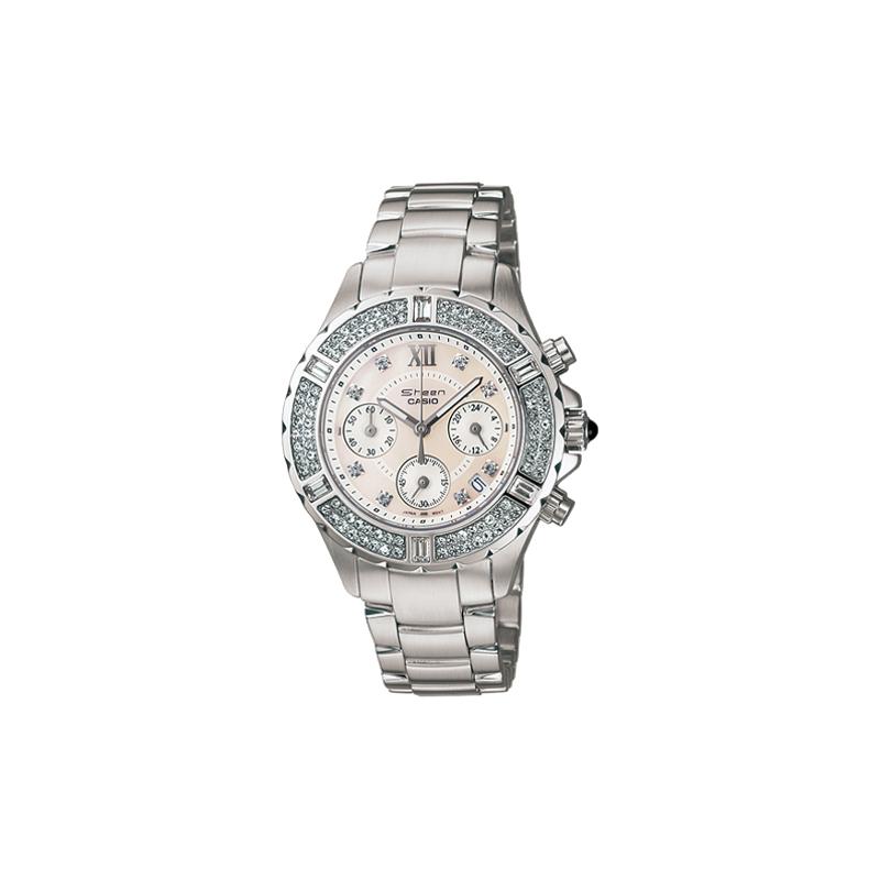 

Casio CASIOSHEEN series simple business small round watch three hands three eyes unicorn date display waterproof quartz movement SHN-5503D-7A золотий