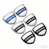 2 Stück Metall Auto Schild Logo Seitenkarosserie Heck Kofferraum Aufkleber Für Volvo AWD V50 S60 XC60 S40 XC40 XC90 V60 S80 S90 V90 V70 T6 T8