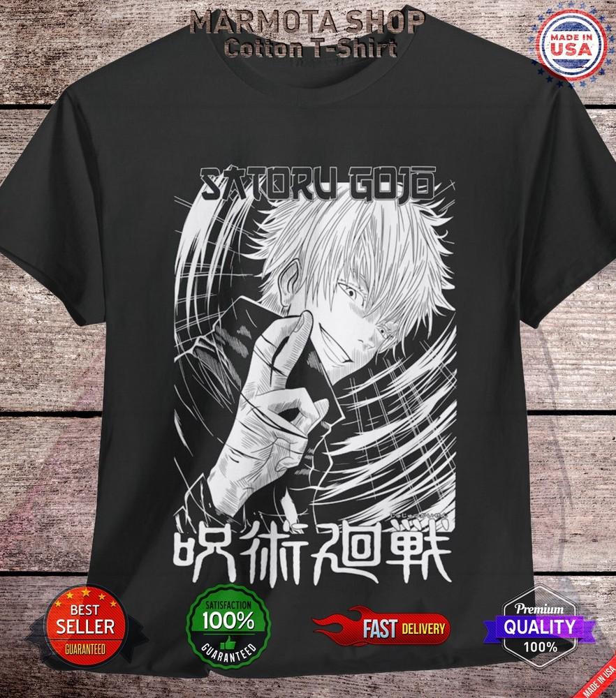 

Футболка Годжо Сатору Магическая битва Сукуна Аниме Японская футболка Манга JJK 3XL