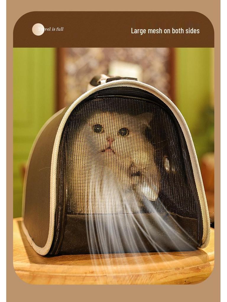 Transparent Crossbody Cat Carrier Handbag