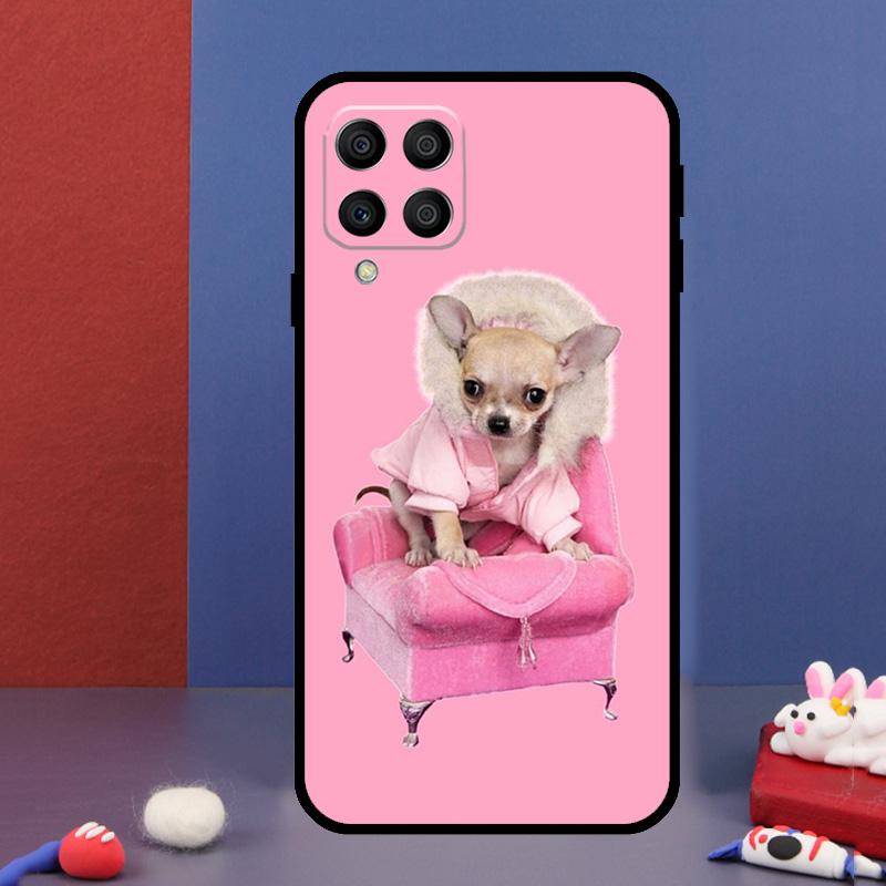 Chihuahua Hund Für Samsung Galaxy M12 M13 M33 M23 M53 M15 M55 M31 M51 M14 M34 M54 M20 M32 M52 Handyhülle