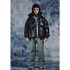 Bluetail Men Black Hooded Down Jumper Azh3jp01bk