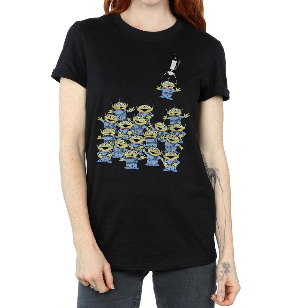 Toy Story Dámské/Ladies The Claw Cotton Boyfriend T-Shirt