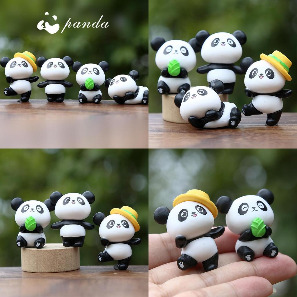 Panda Puppe Spielzeug PVC Material Tanzende Figur Für Kinder Und Sammler