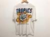 Vintage années 90 TROPICS discoteca lloret de mar club disco t-shirt promo techno rave acid house style rare