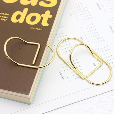 Lot de 2 trombones en métal pour stylos, marque-pages, photos, mémos, billets, papeterie, fournitures scolaires