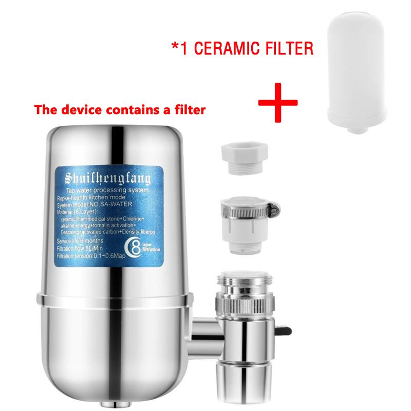 Elimina Contaminantes del Agua Alcalino Filtro para Grifo Doméstico Percolador de Agua para Accesorios de Cocina