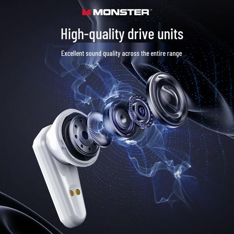 Monster XKT01 MKII Wireless Semi-in-ear Earbuds